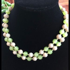 Vintage JAPAN double strand necklace